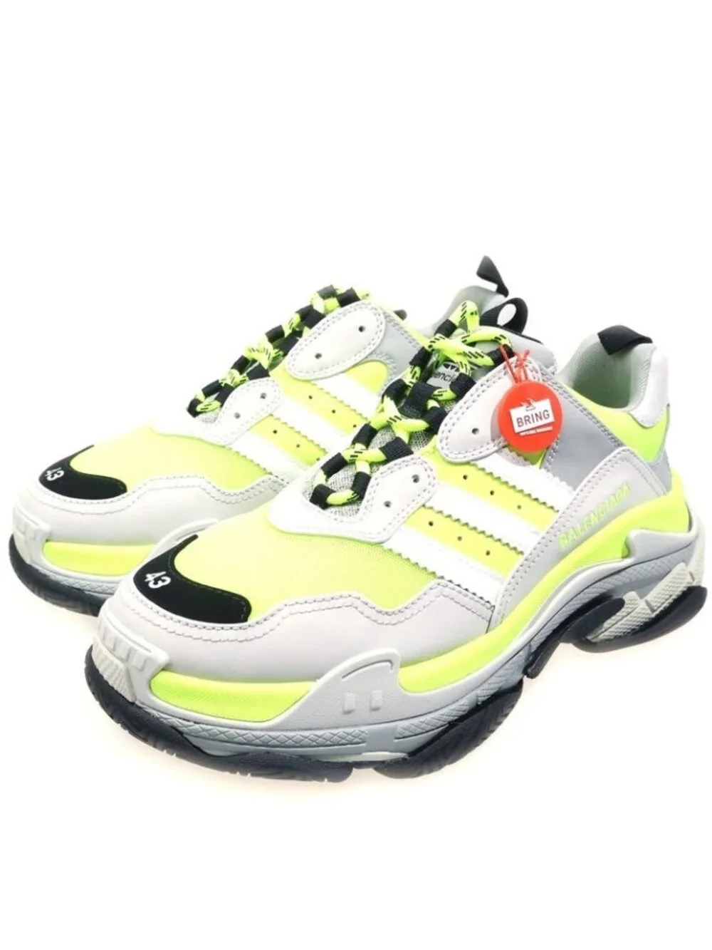 Balenciaga Adidas Triple S Sneaker Low Cut Sneakers - Picture 2 of 6